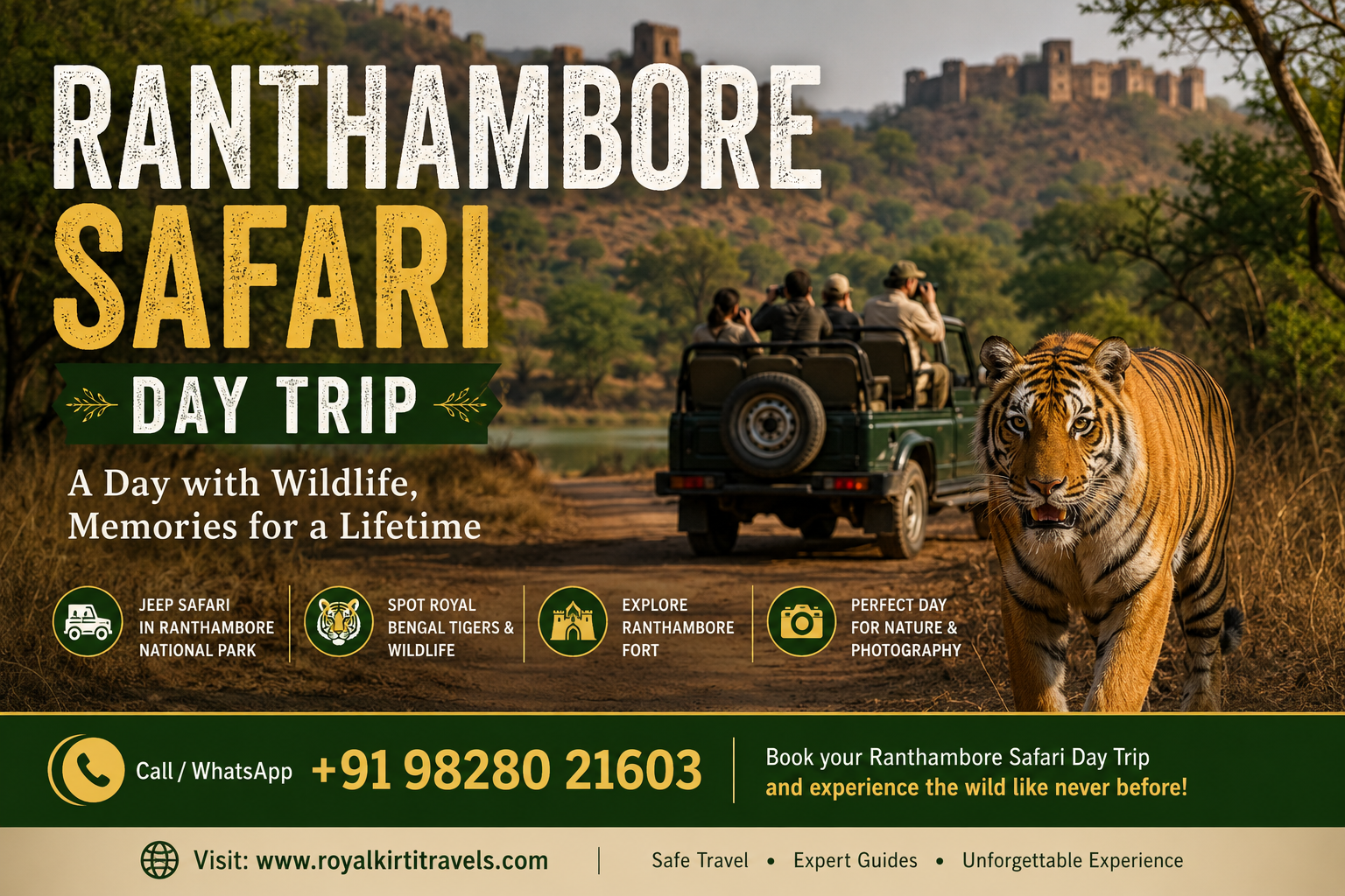 Ranthambore Safari Day Trip