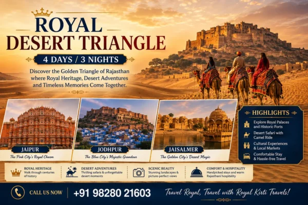 Jodhpur Jaisalmer Desert Tour Package 4 Days 3 Nights
